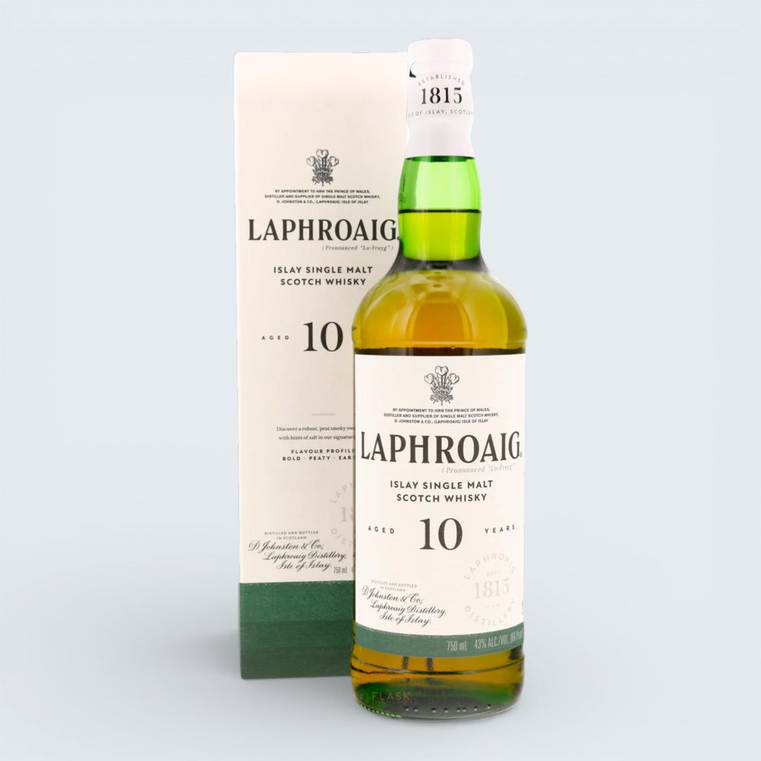 Laphroaig 10 Year Single Malt Scotch (750ml)