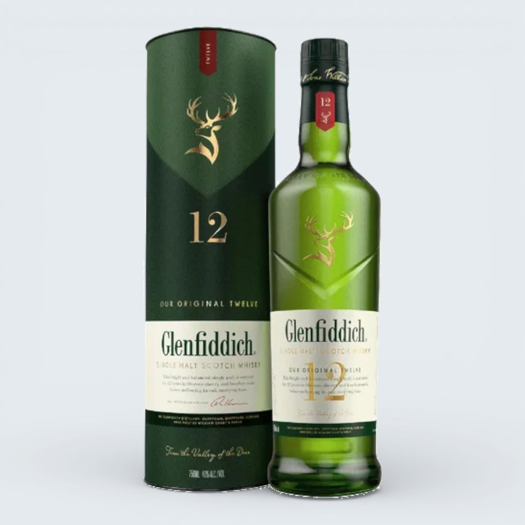 Glenfiddich Single Malt Scotch 12 Year (1L)