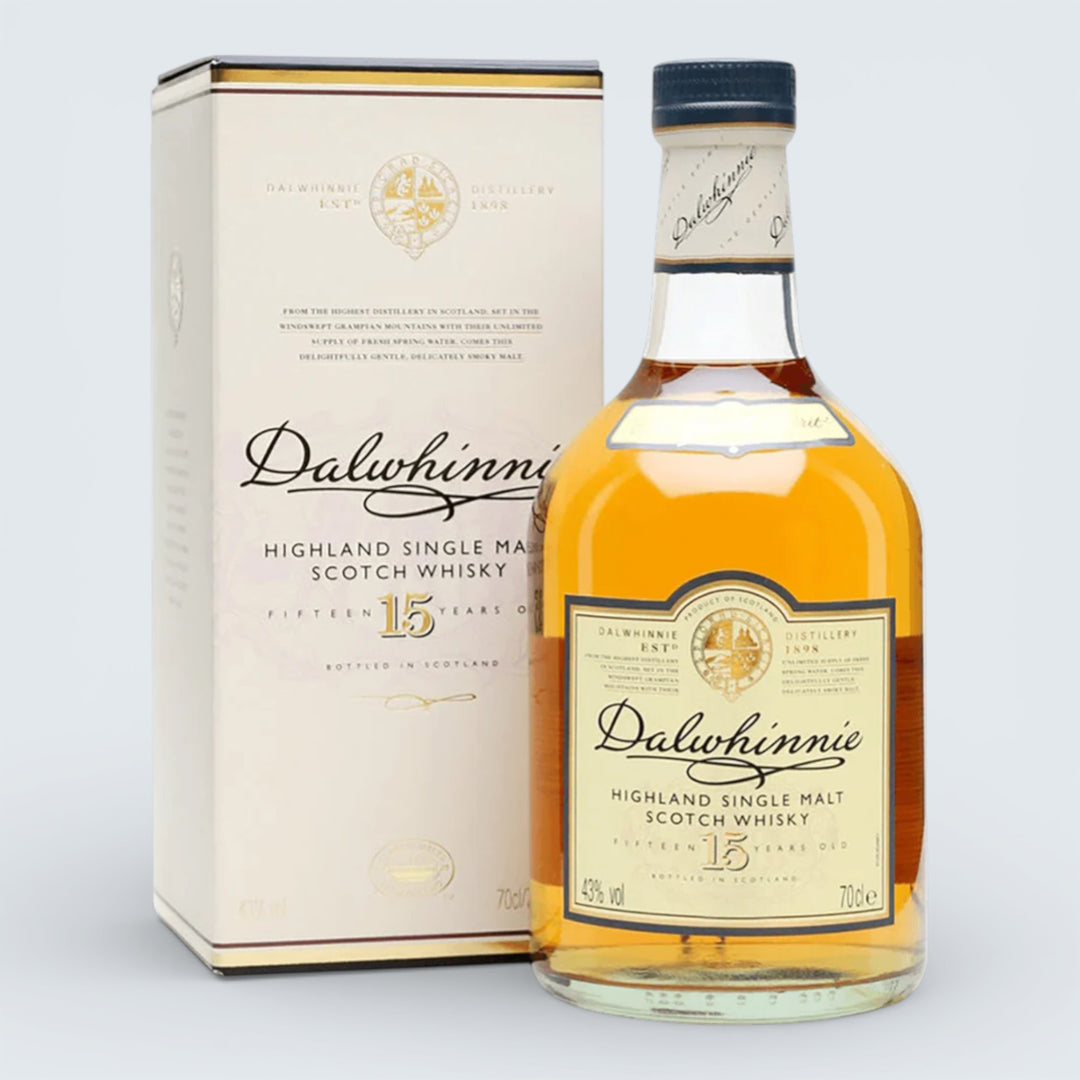 Dalwhinnie Single Malt Scotch 15 Yr Speyside (750ml)