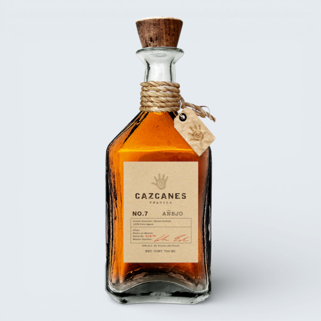 Cazcanes Tequila Anejo No. 7 (750ml)
