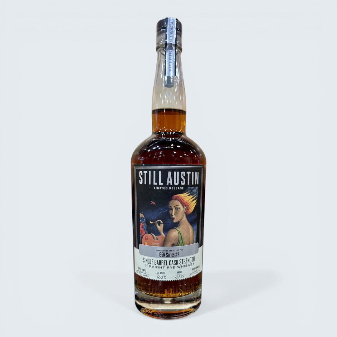 Still Austin Single Barrel Cask Strength 4 Year I35N #2 Rye Whiskey (750ml)