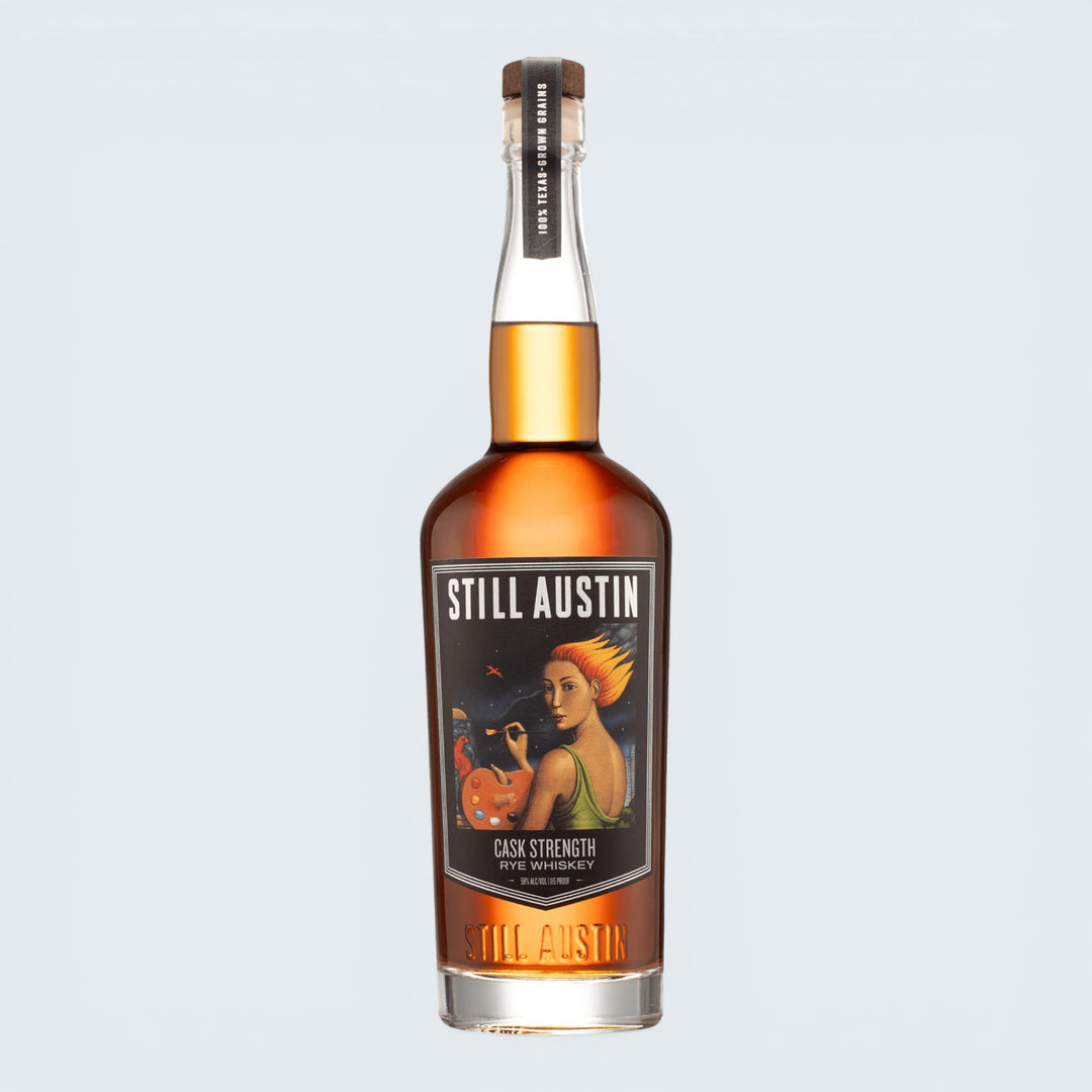 Still Austin Cask Strength Rye Whiskey (750ml)