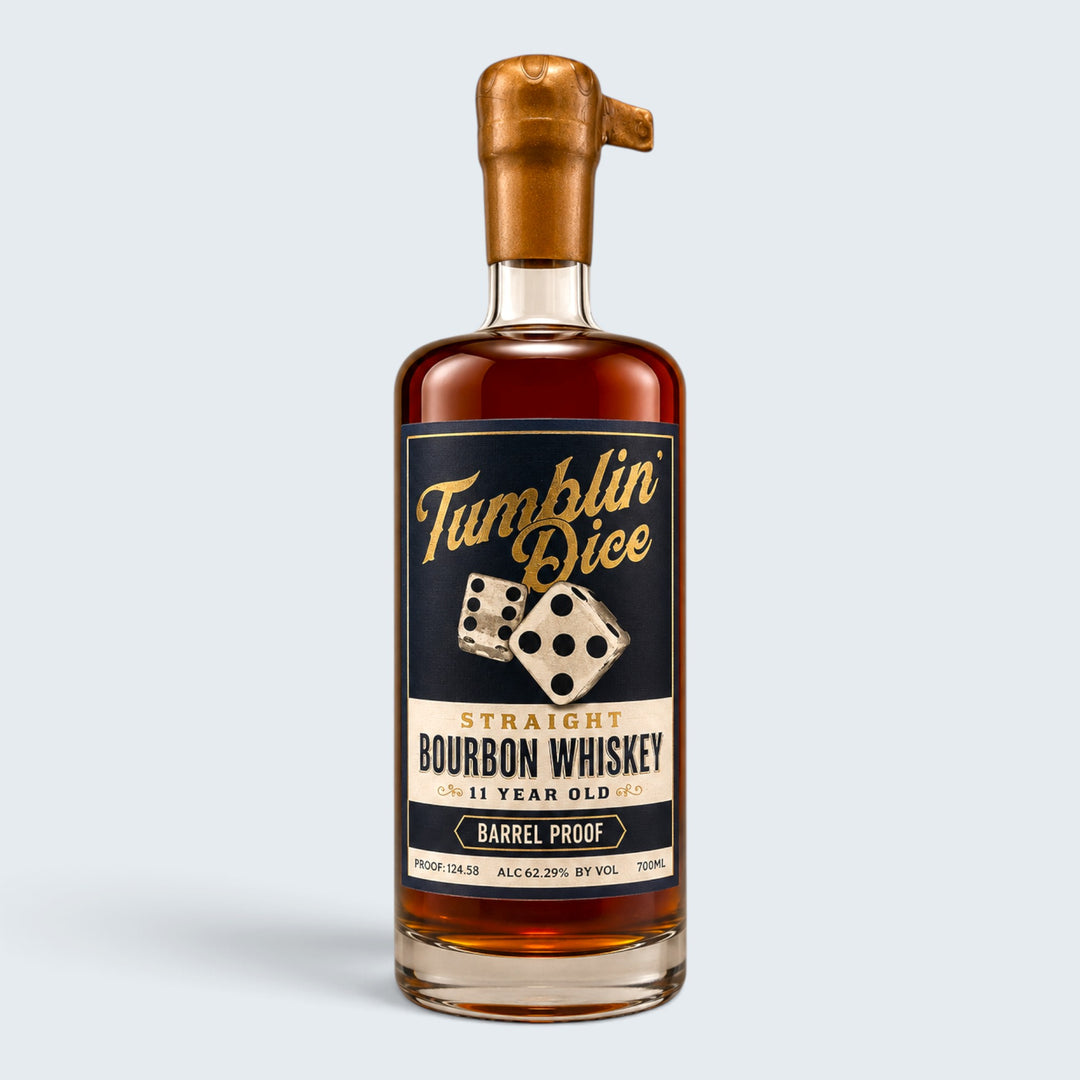 Proof and Wood Tumblin' Dice 11 Year Barrel Proof Bourbon (700ml)
