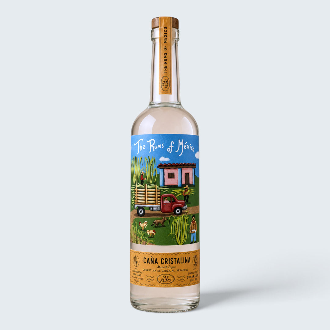 Rums of Mexico Cana Cristalina Marcos Lopez Rum (700ml)