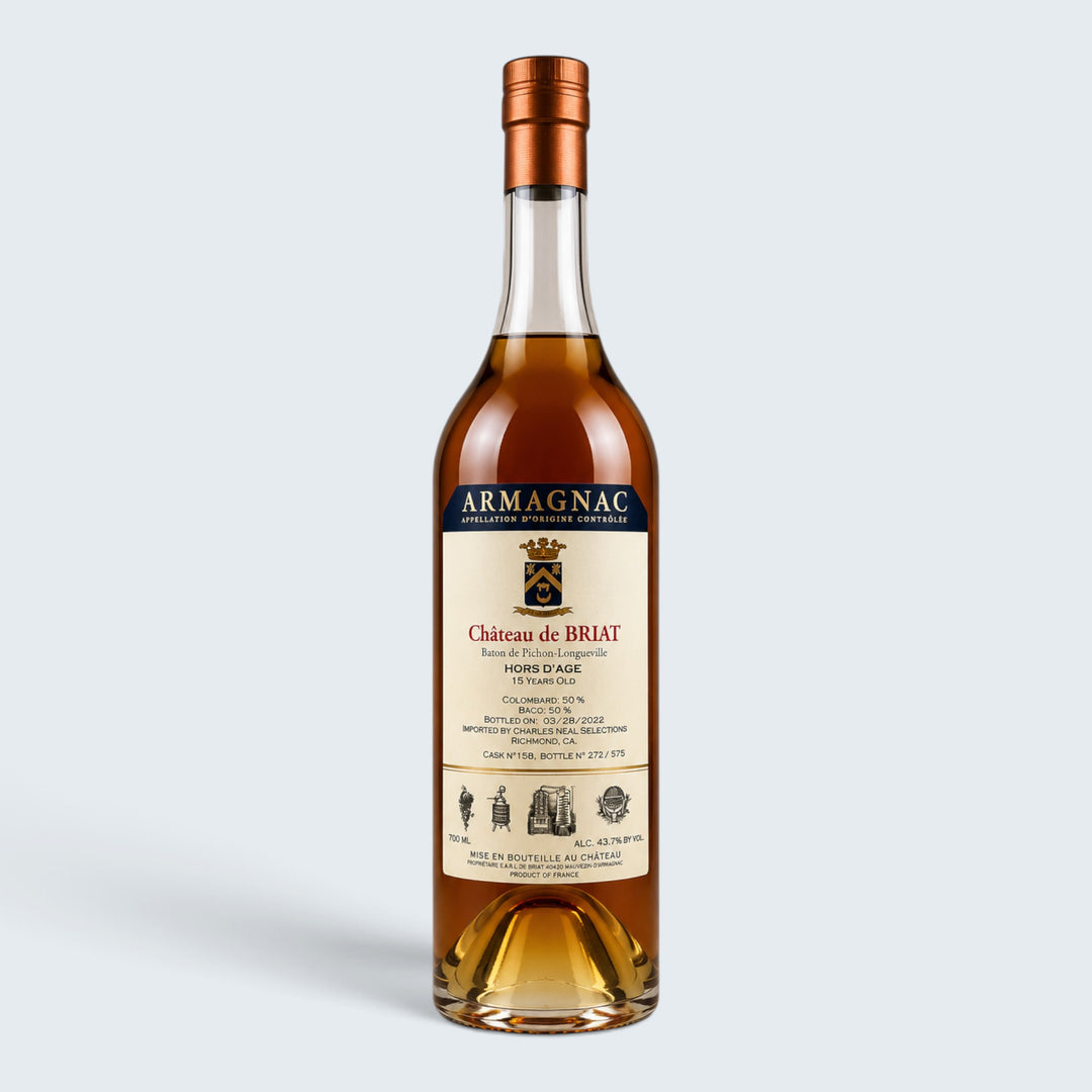 Chateau Briat Bas Armagnac Hors D'Age 15 Year (750ml)