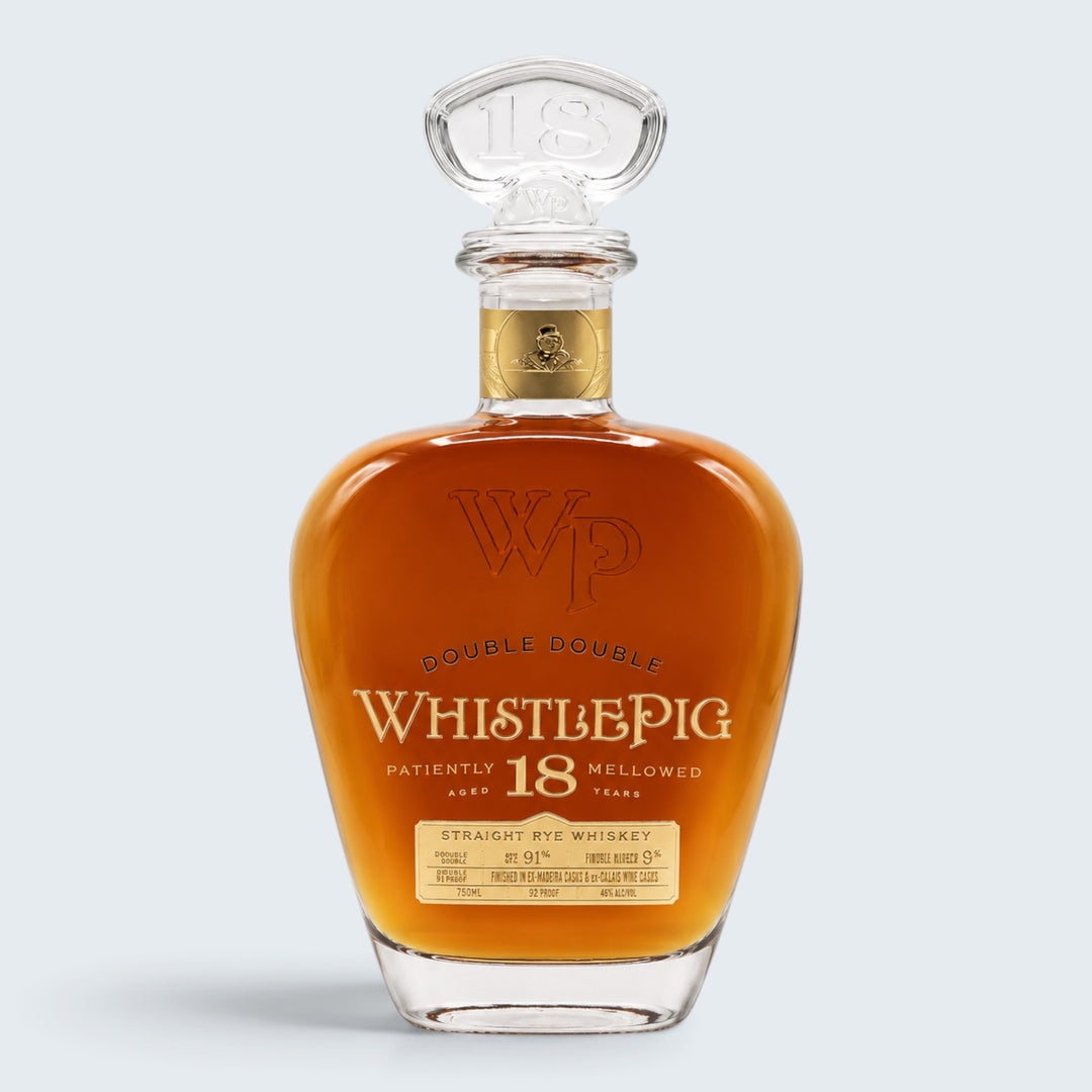 WhistlePig 18 Year Old Double Malt Straight Rye Whiskey (750ml)