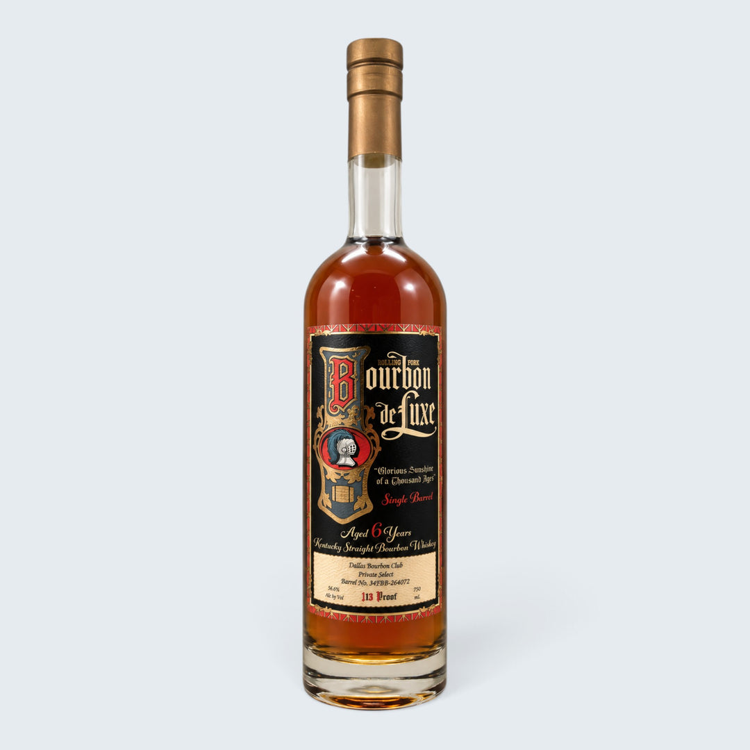 Rolling Fork Bourbon DeLuxe Dallas Bourbon Club Single Barrel (750ml)