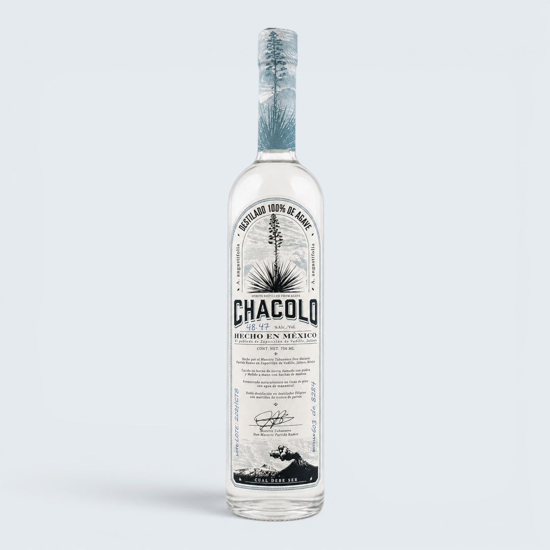 Chacolo Destilado de Agave Azul Telcruz (750ml)