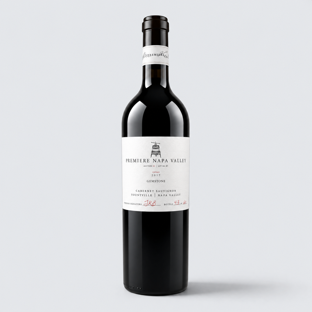 Premiere Napa Valley + Pogo's Gemstone Cabernet Sauvignon 2017 (750ml)