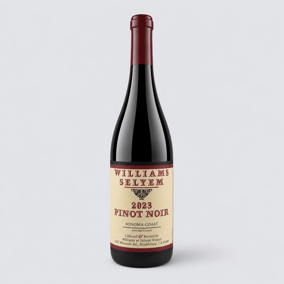Williams Selyem Pinot Noir Sonoma Coast 2023 (750ml)