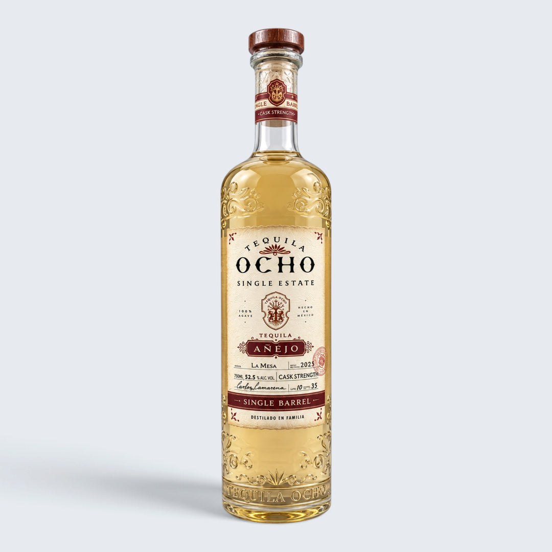 Tequila Ocho Anjeo La Mesa Single Barrel (750ml)