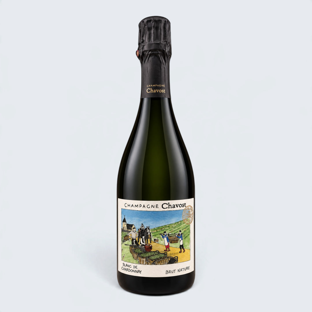 Chavost Blanc de Chardonnay Champagne Brut Nature NV (750ml)
