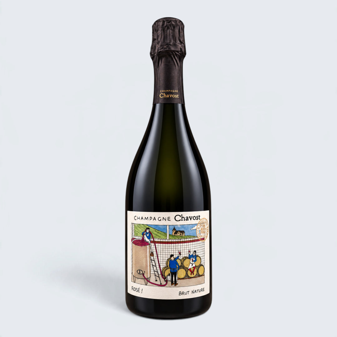 Chavost Rose! Champagne Brut Nature NV (750ml)