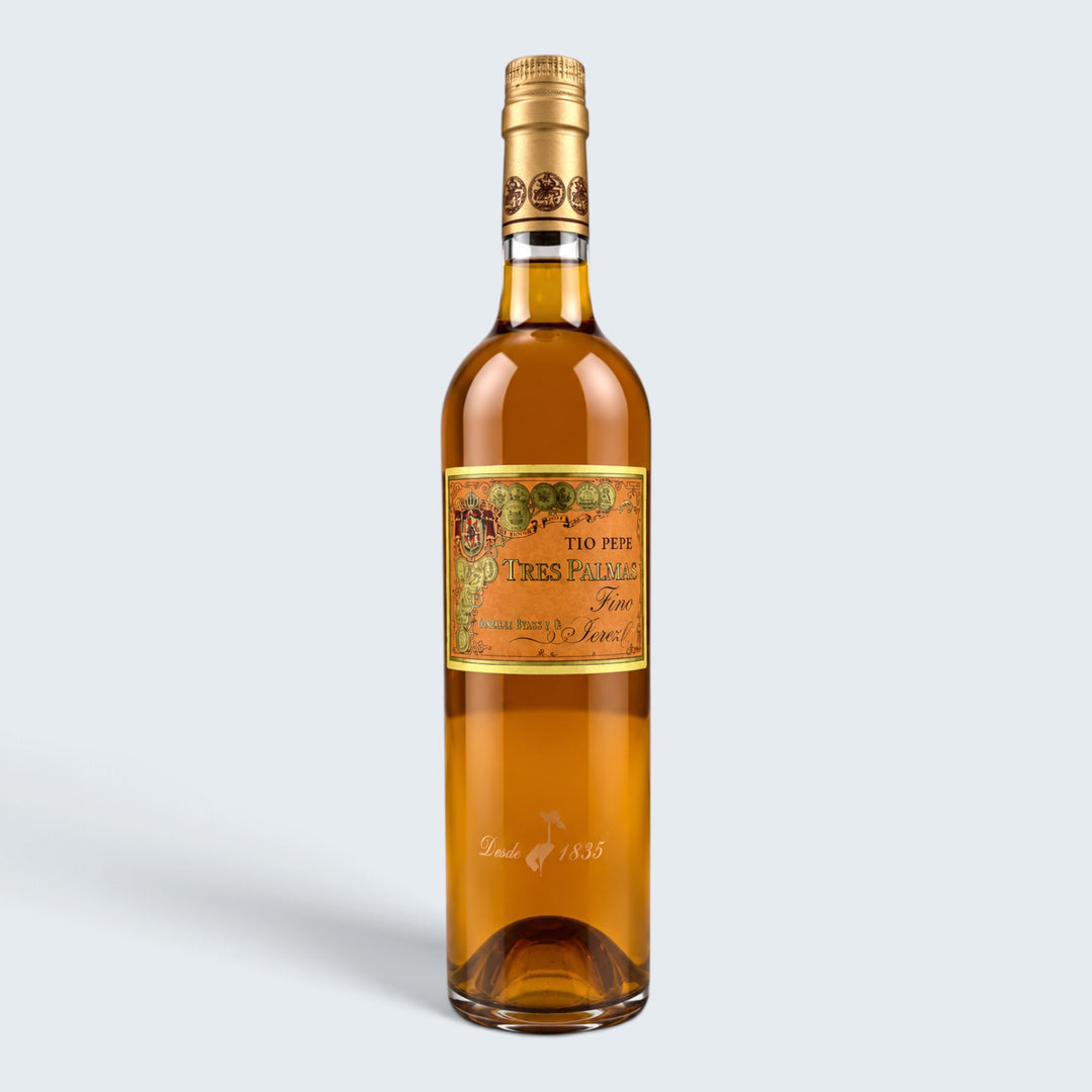 Gonzalez Byass Fino Tio Pepe Tres Palmas Sherry (500ml)