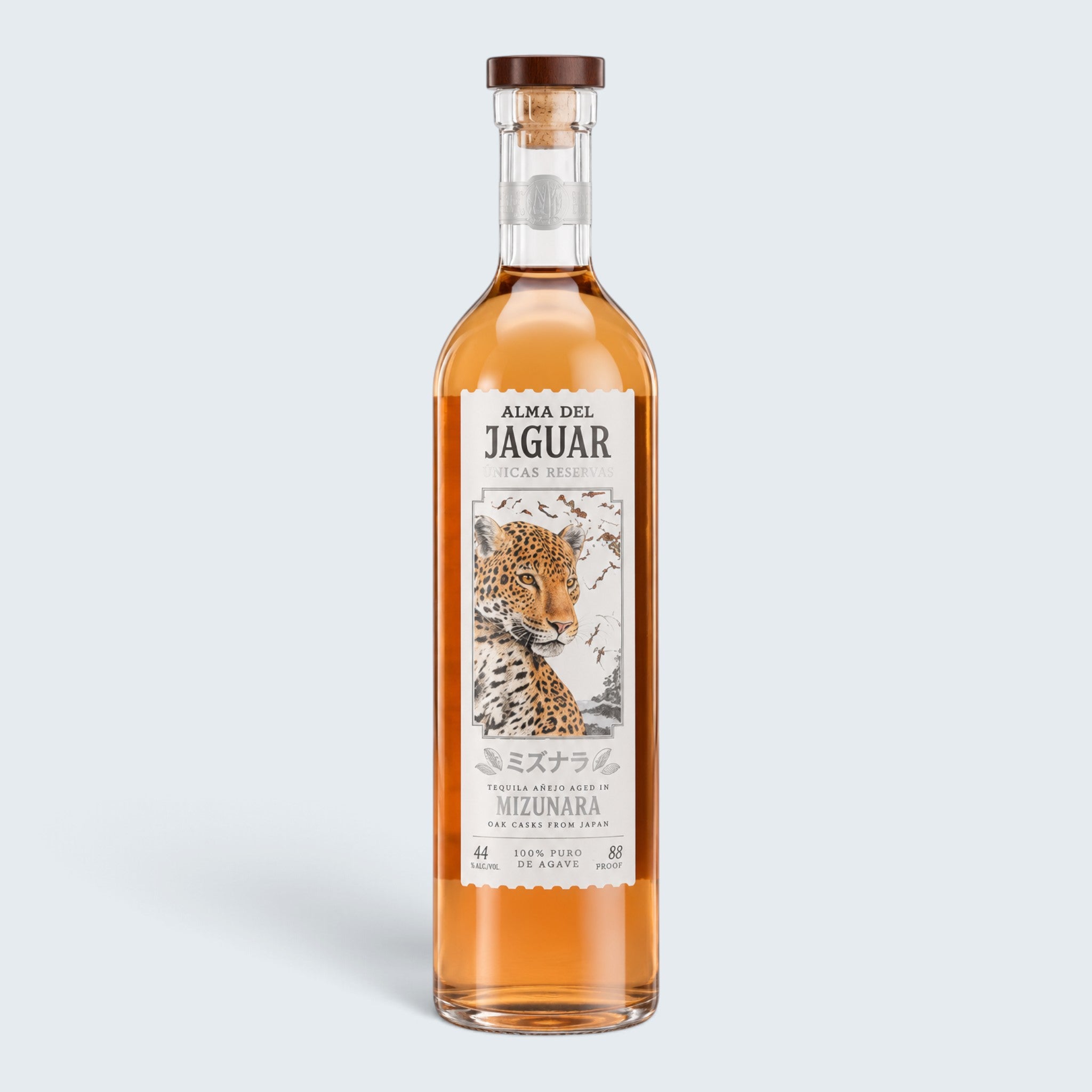 Alma del Jaguar Tequila barricas Series Anejo Mizunara Oak (750ml