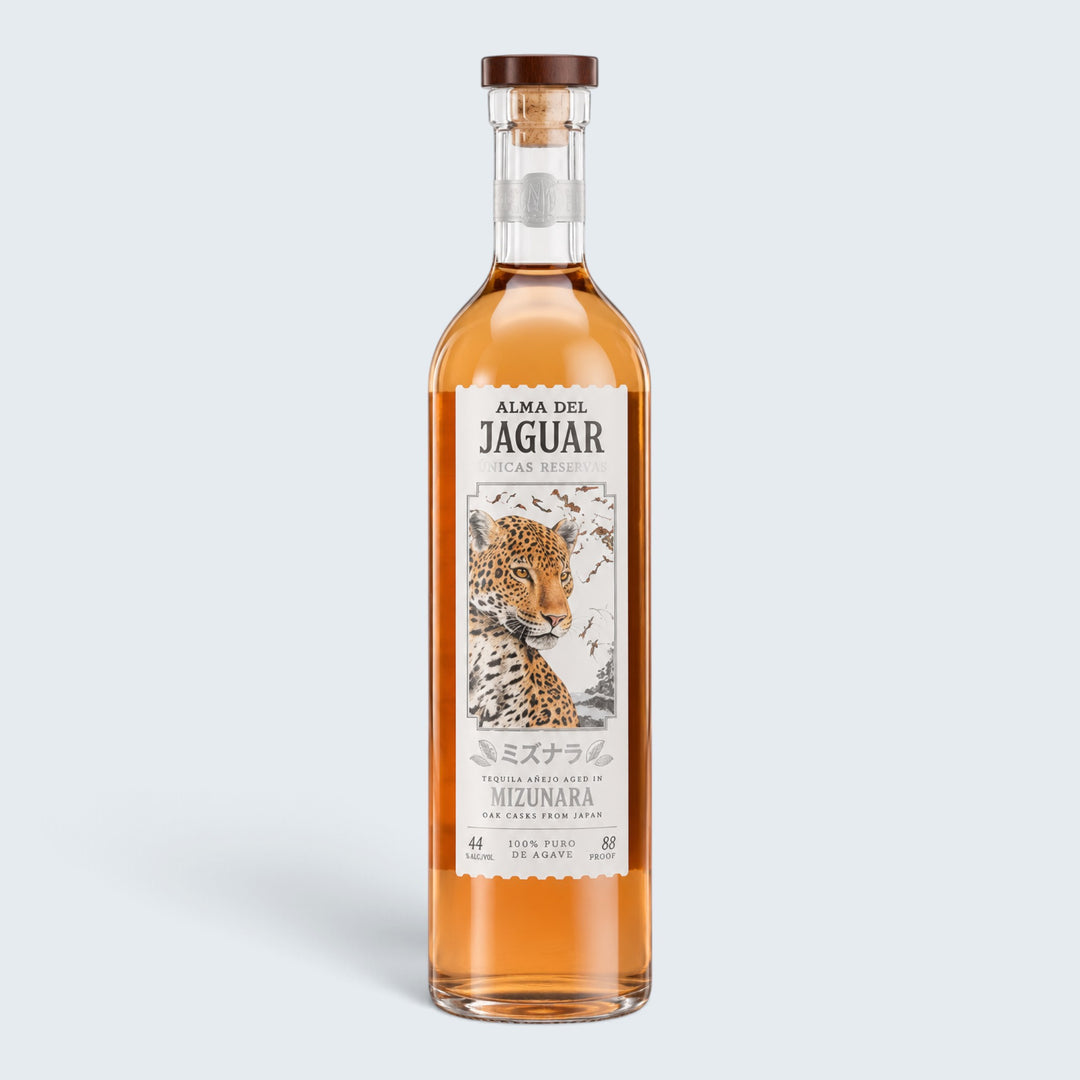 Alma del Jaguar Tequila barricas Series Anejo Mizunara Oak (750ml)