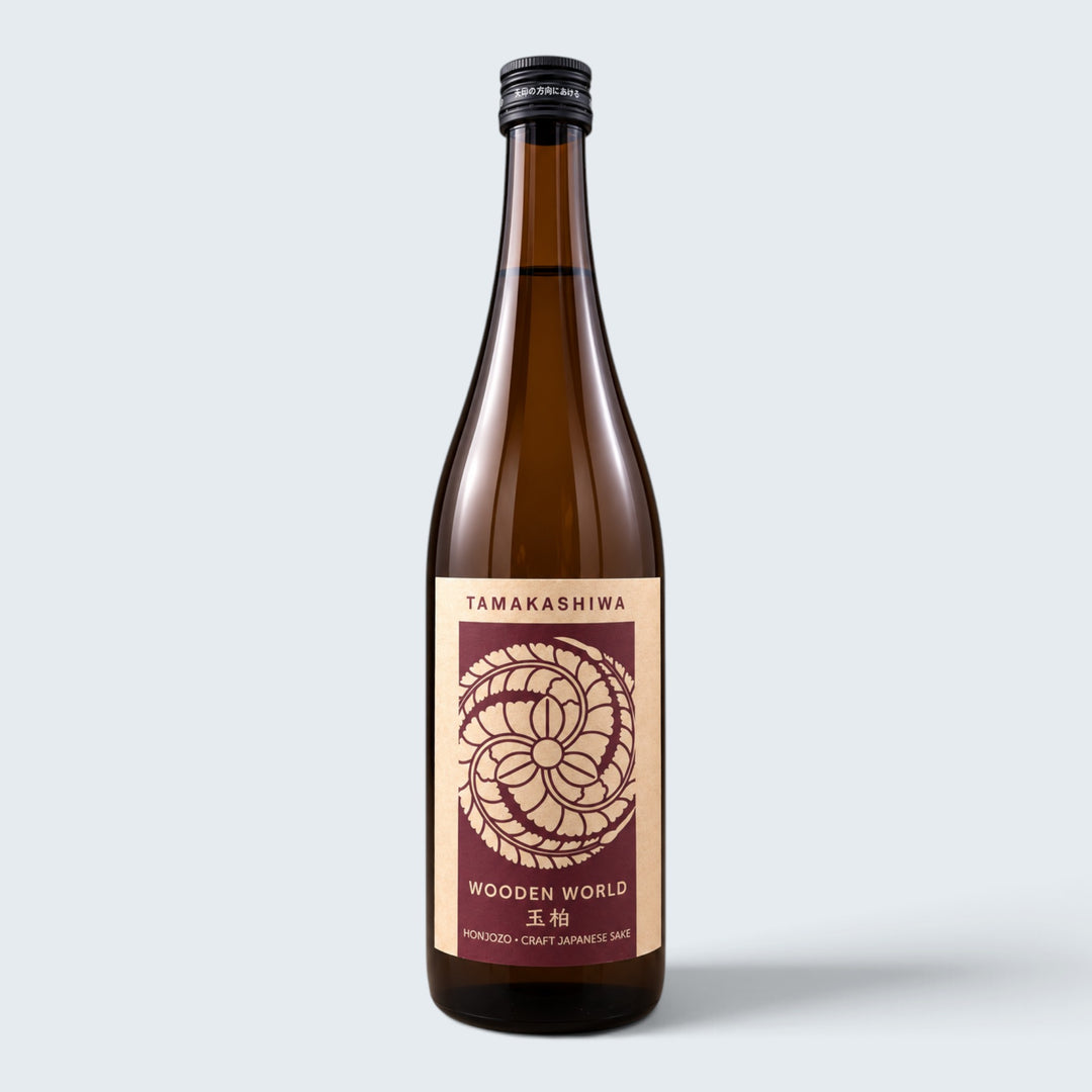 Tamakashiwa Wooden World Honjozo Sake (720ml)
