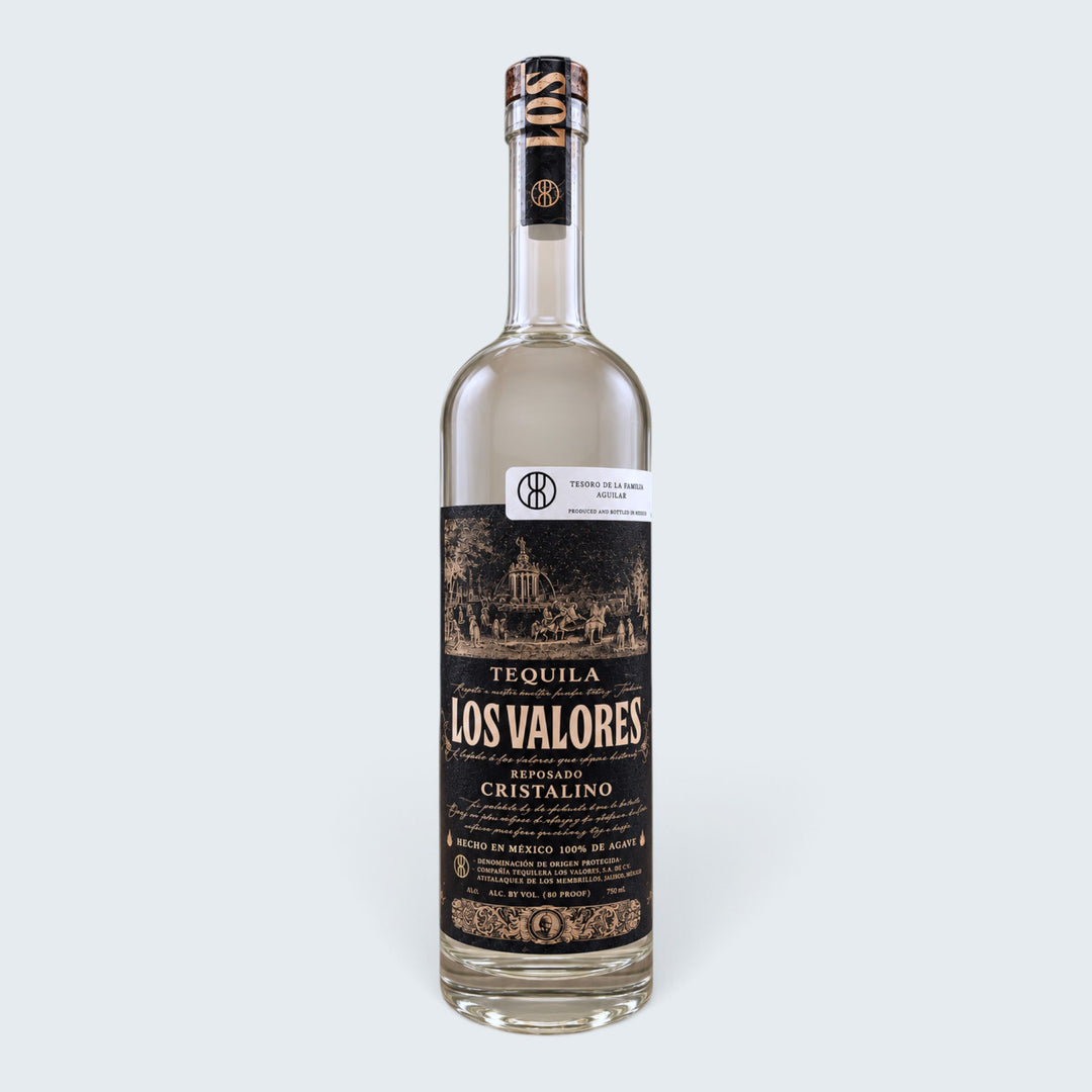 Los Valores Tequila Reposado Cristalino (750ml)
