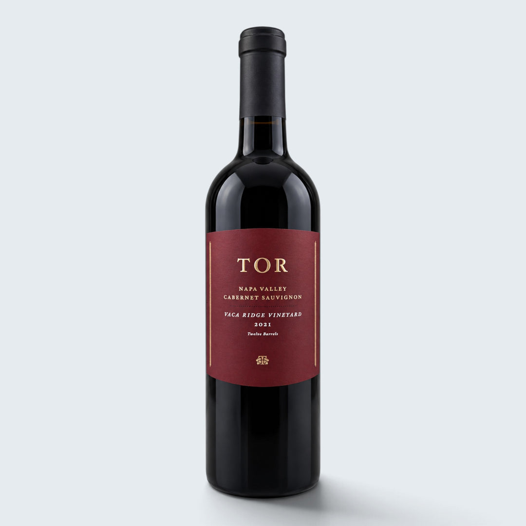 TOR Wines Cabernet Sauvignon Napa Valley Vaca Ridge Vineyard 2021