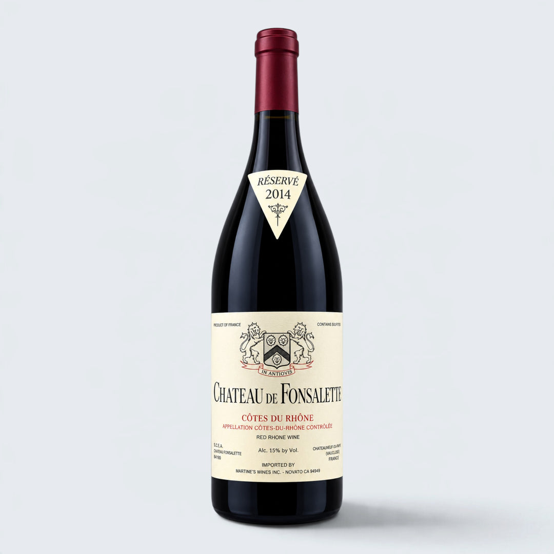 Chateau Rayas Chateau de Fonsalette Cotes du Rhone 2014 (750ml)