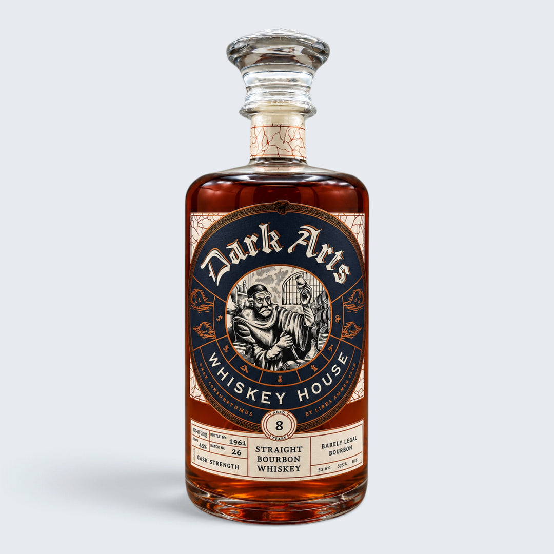 Dark Arts Whiskey House Barely Legal Cask Strength Bourbon (750ml)