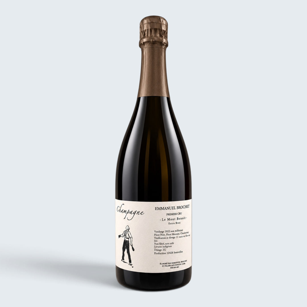 Emmanuel Brochet Champagne 1er Cru Le Mont Benoit 1er Cru Brut 2022 (750ml)
