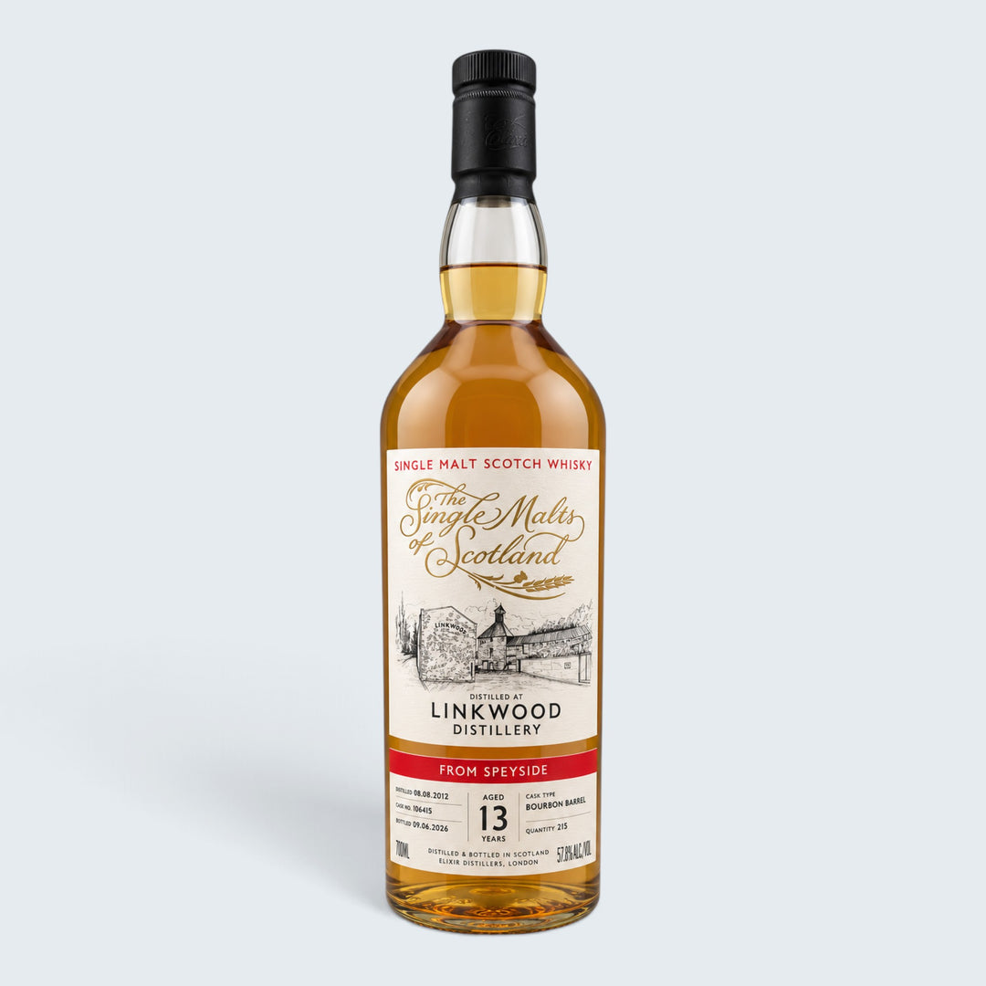 The Single Malts of Scotland Linkwood 13 Year Single Cask Scotch Whisky (700ml)