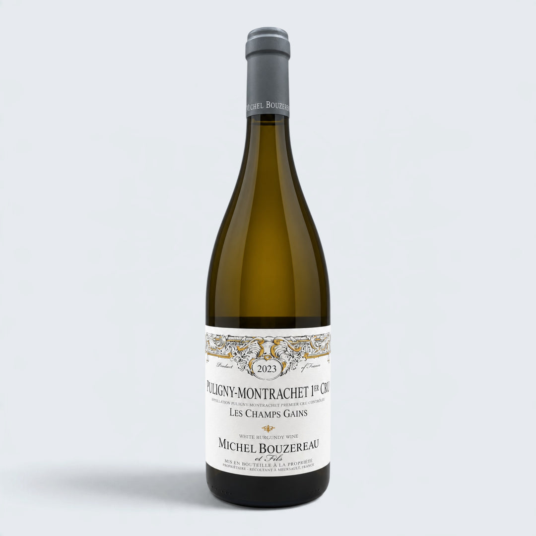 Domaine Bouzereau Champs Gains 1er Cru Puligny Montrachet 2023 (750ml)