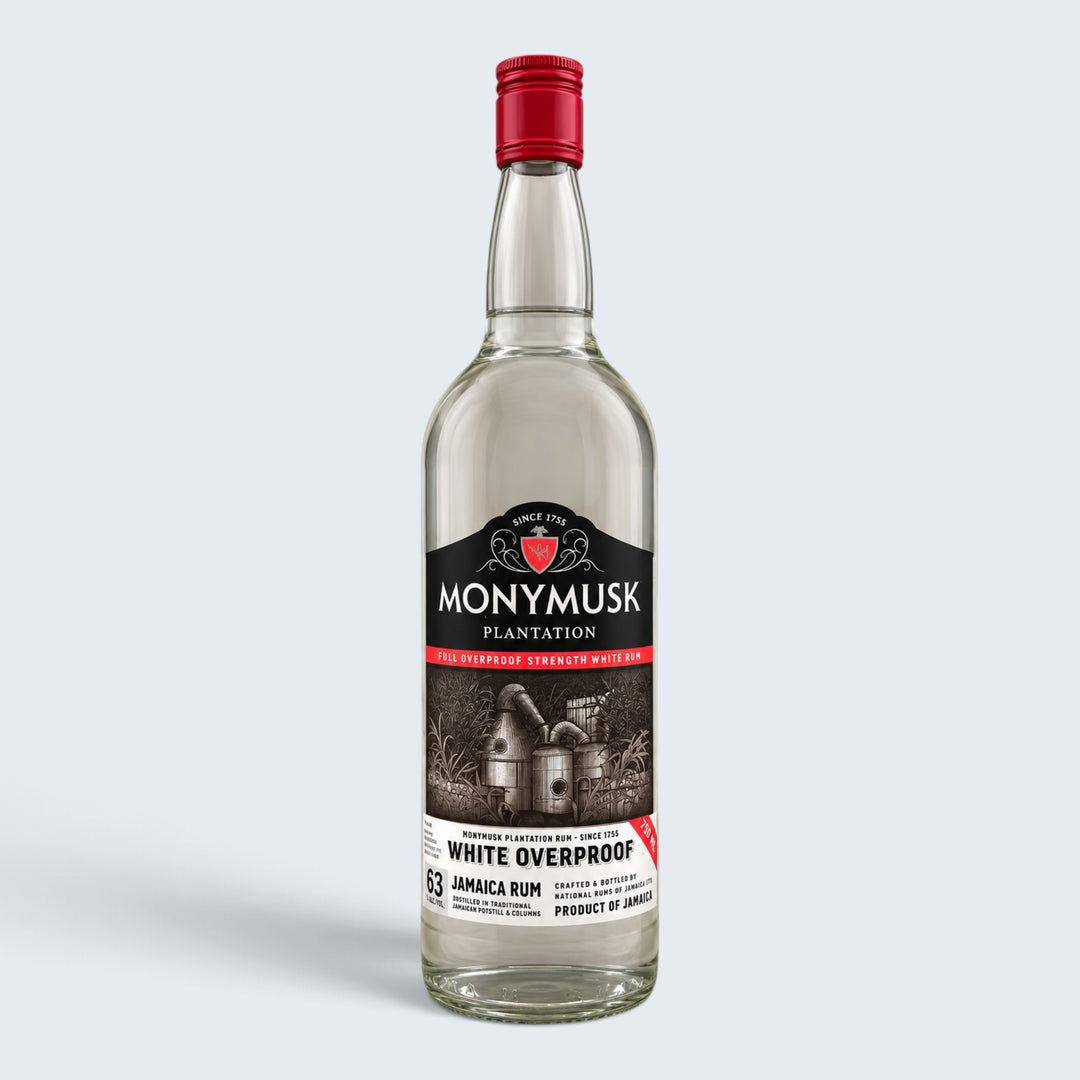 Monymusk Overproof White Rum (1L)