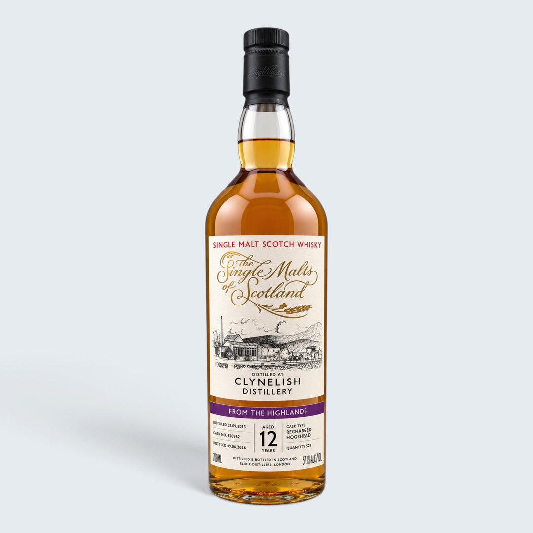 The Single Malts of Scotland Clynelish 12 Year Single Cask Scotch Whisky (700ml)