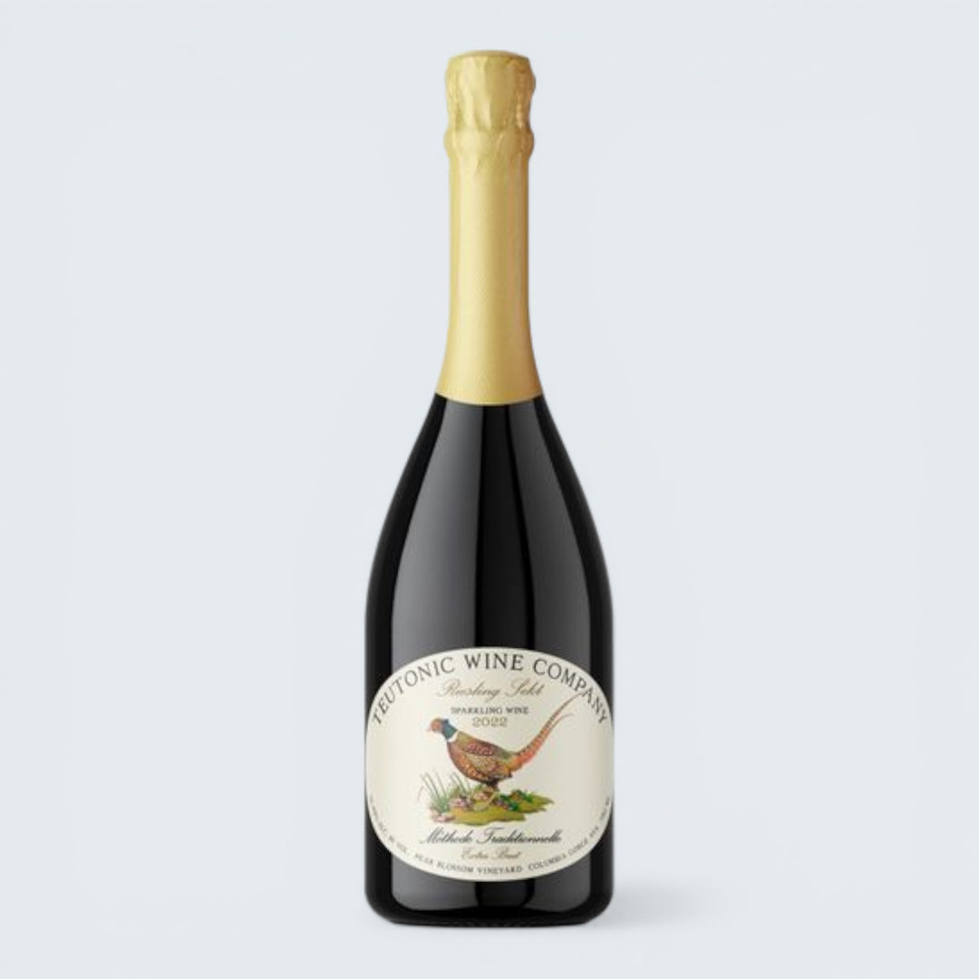 Teutonic Pear Blossom Vineyard Riesling Sekt Extra Brut Columbia Gorge 2022 (750ml)