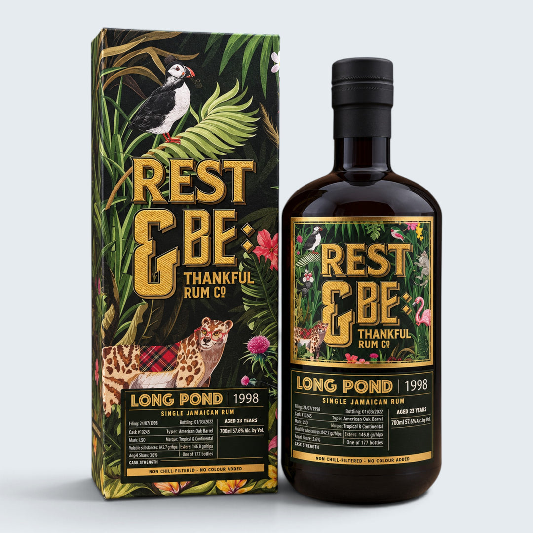 Rest & Be Thankful Longpond LSO 23 Year Single Cask Rum (750ml)