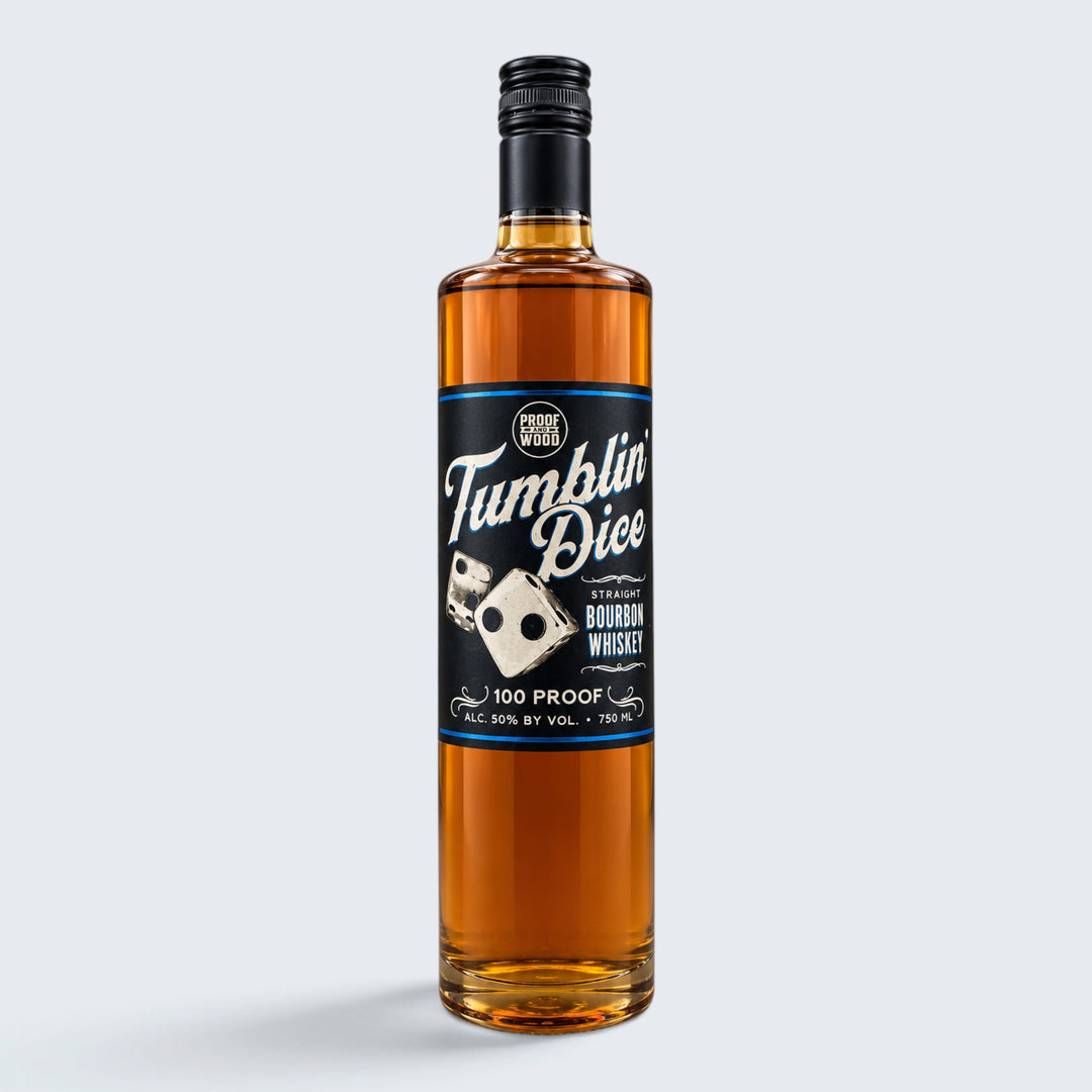 Proof & Wood Tumblin Dice Bourbon (750ml)