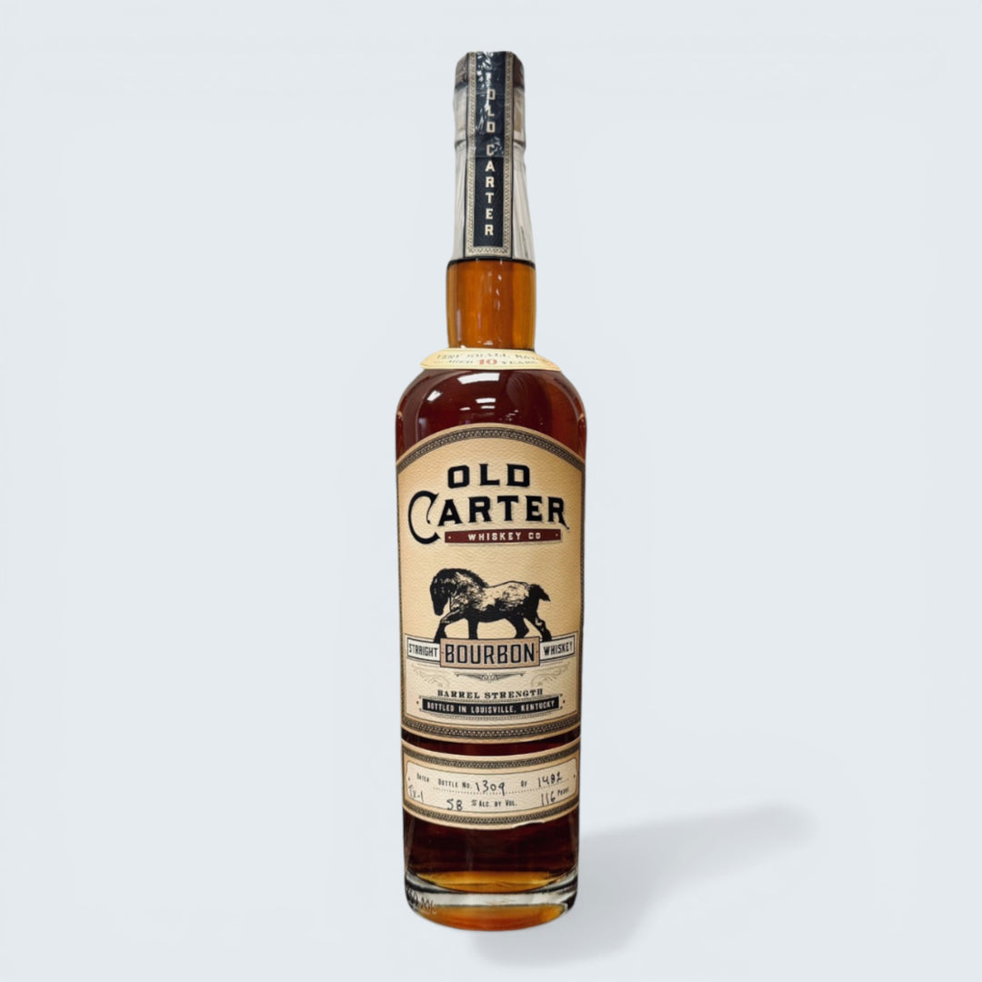 Old Carter Batch TX-1 Barrel Strength Straight Bourbon (750ml)