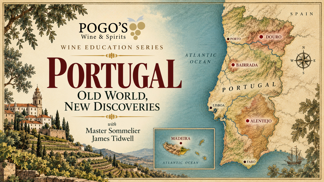 Pogo's Wine Education Series: Portugal—Old World, New Discoveries