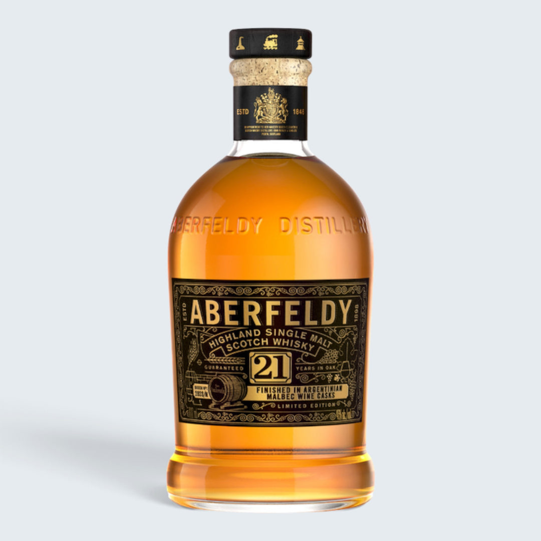 Aberfeldy 21 Year Argentinian Malbec Cask Single Malt Scotch Whisky (700ml)