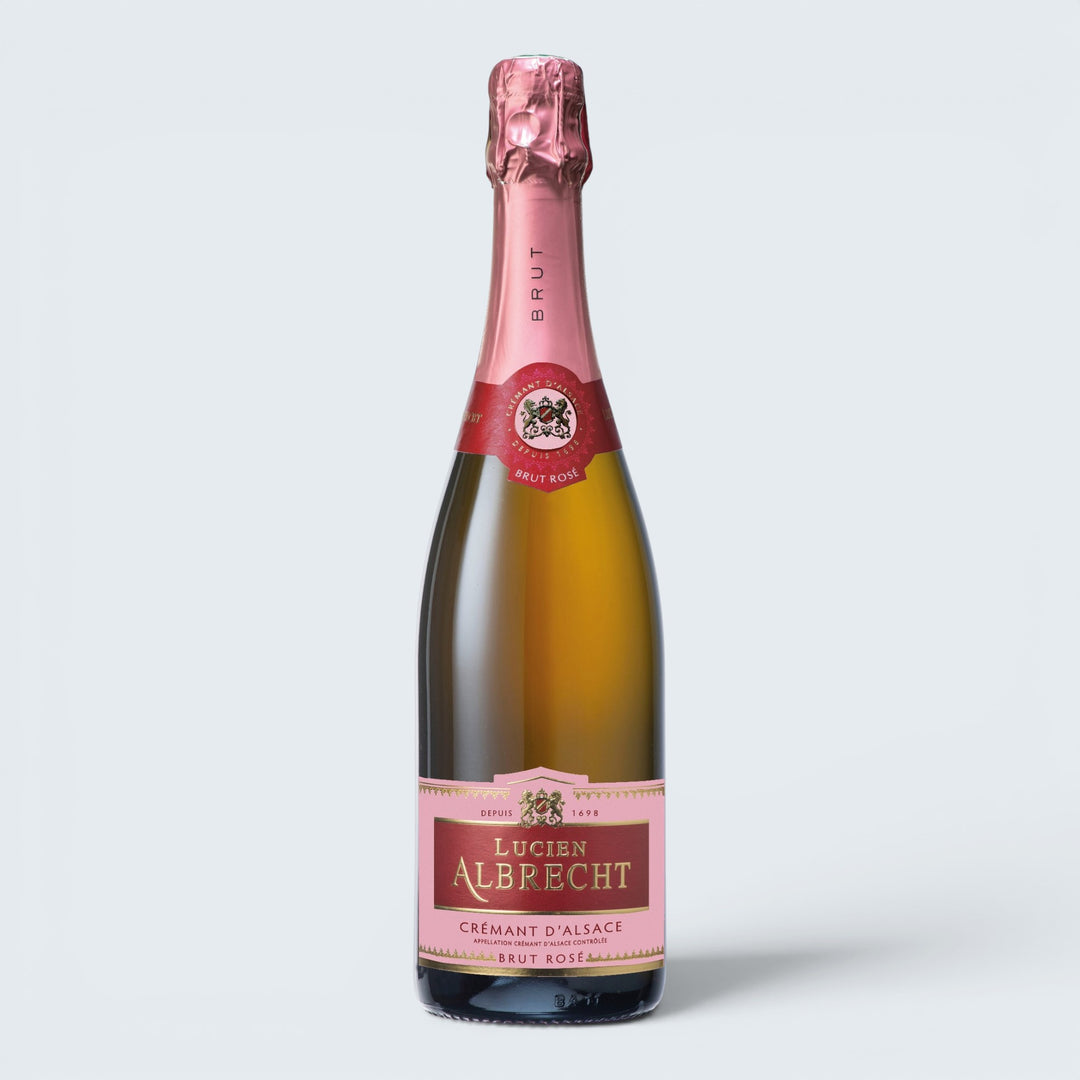 Lucien Albrecht Brut Rose Cremant d' Alsace NV (750ml)