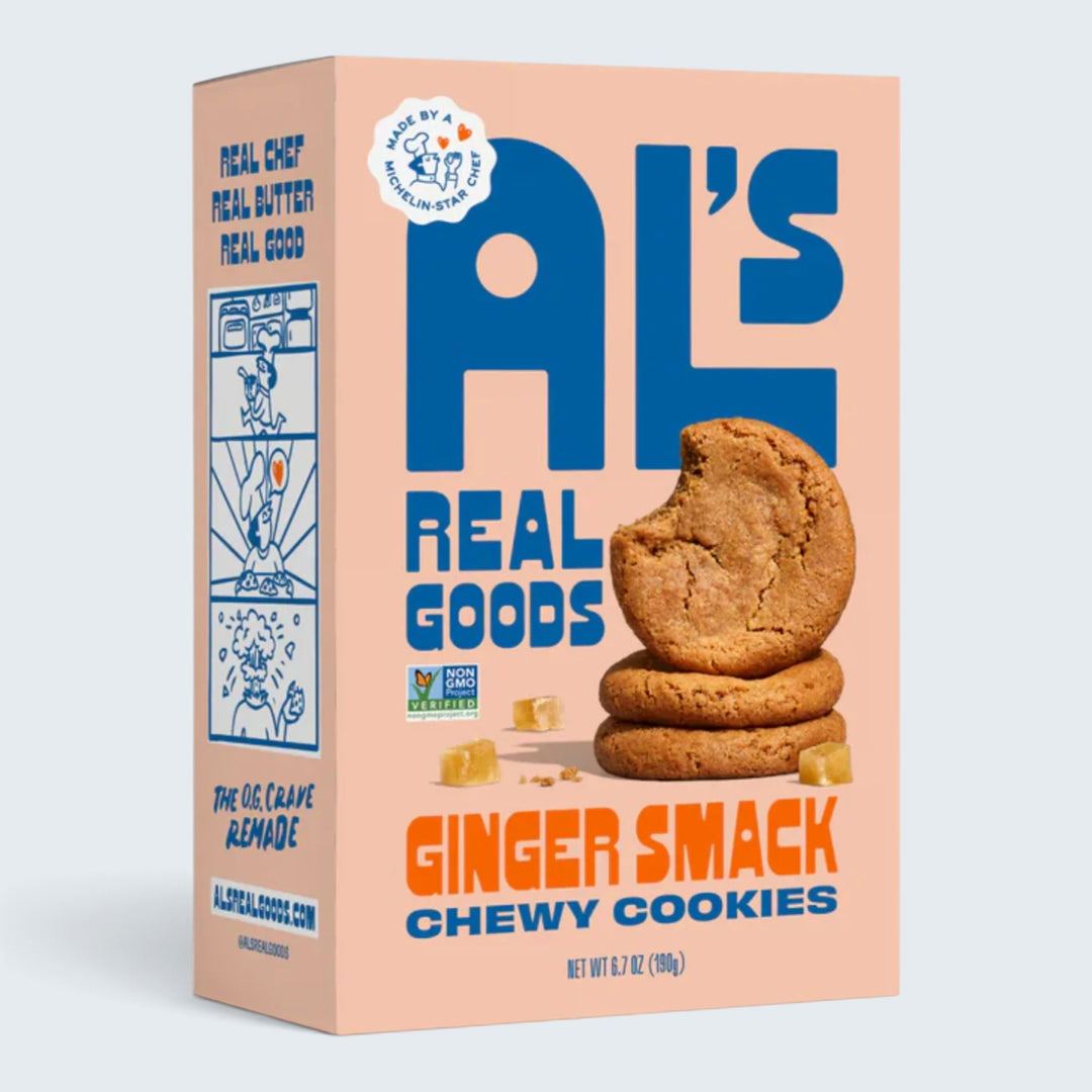 Al's Chewy Ginger Smack Cookies (6.7oz)