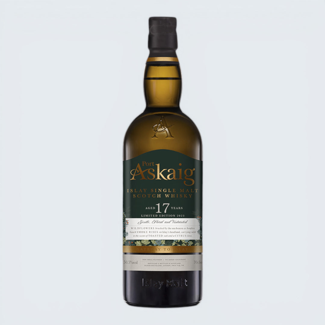 Port Askaig 17 Year Islay Single Malt Scotch Whiskey (750ml)