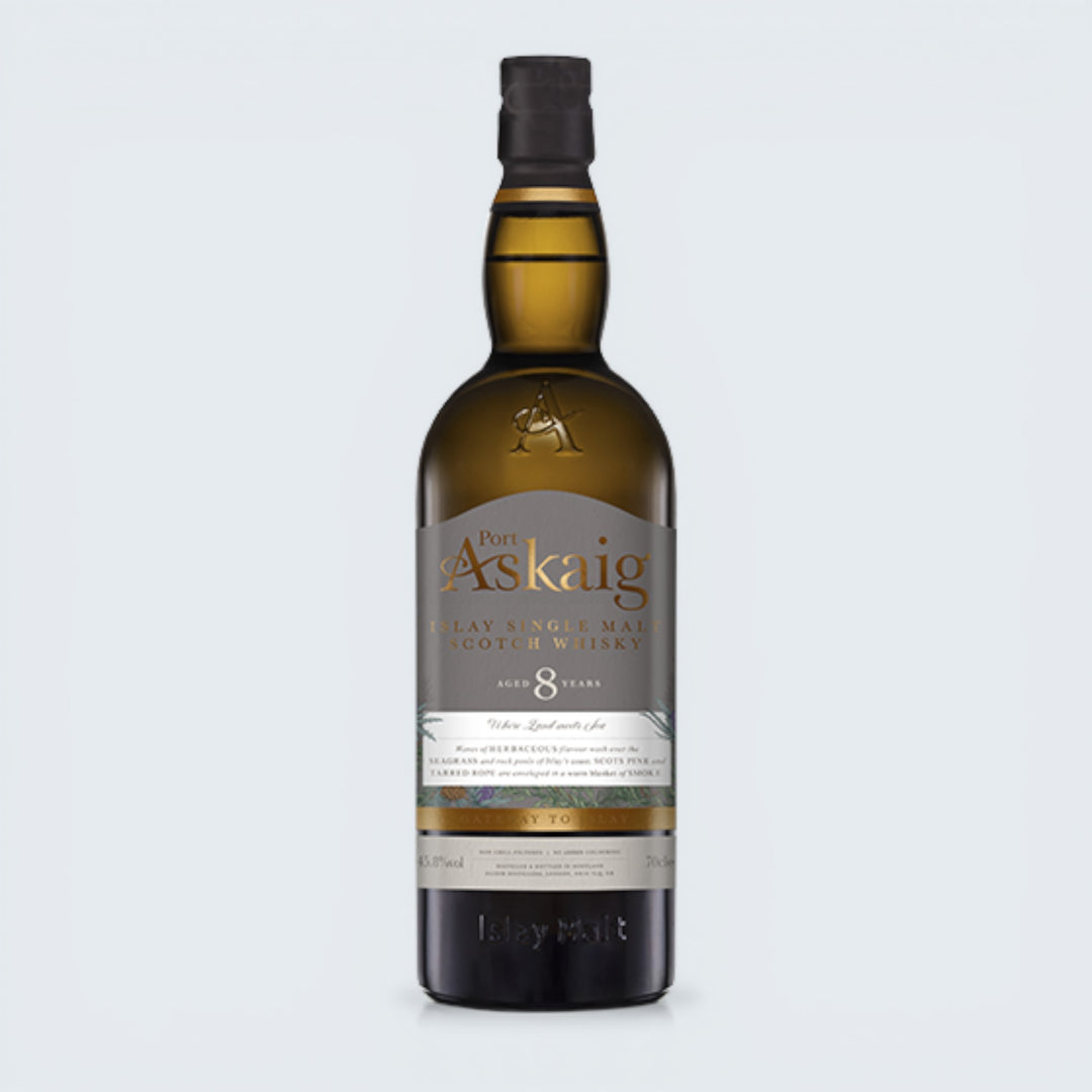 Port Askaig 8 Year Islay Single Malt Scotch Whisky (750ml)