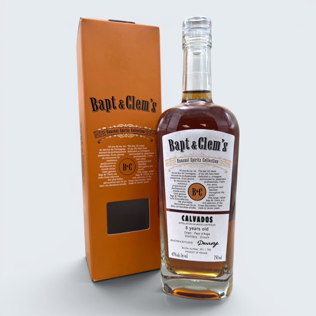 Bapt & Clem 6 Year Drouin Calvados (750ml)