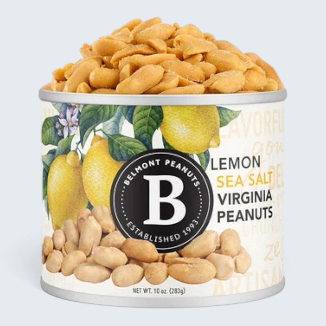 Belmont Lemon Sea Salt Virgina Peanuts (10oz)