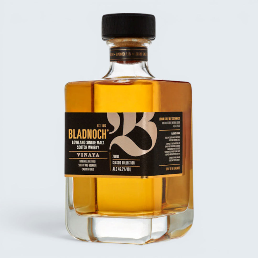 Bladnoch Vinaya Lowland Single Malt Scotch Whisky (750ml)