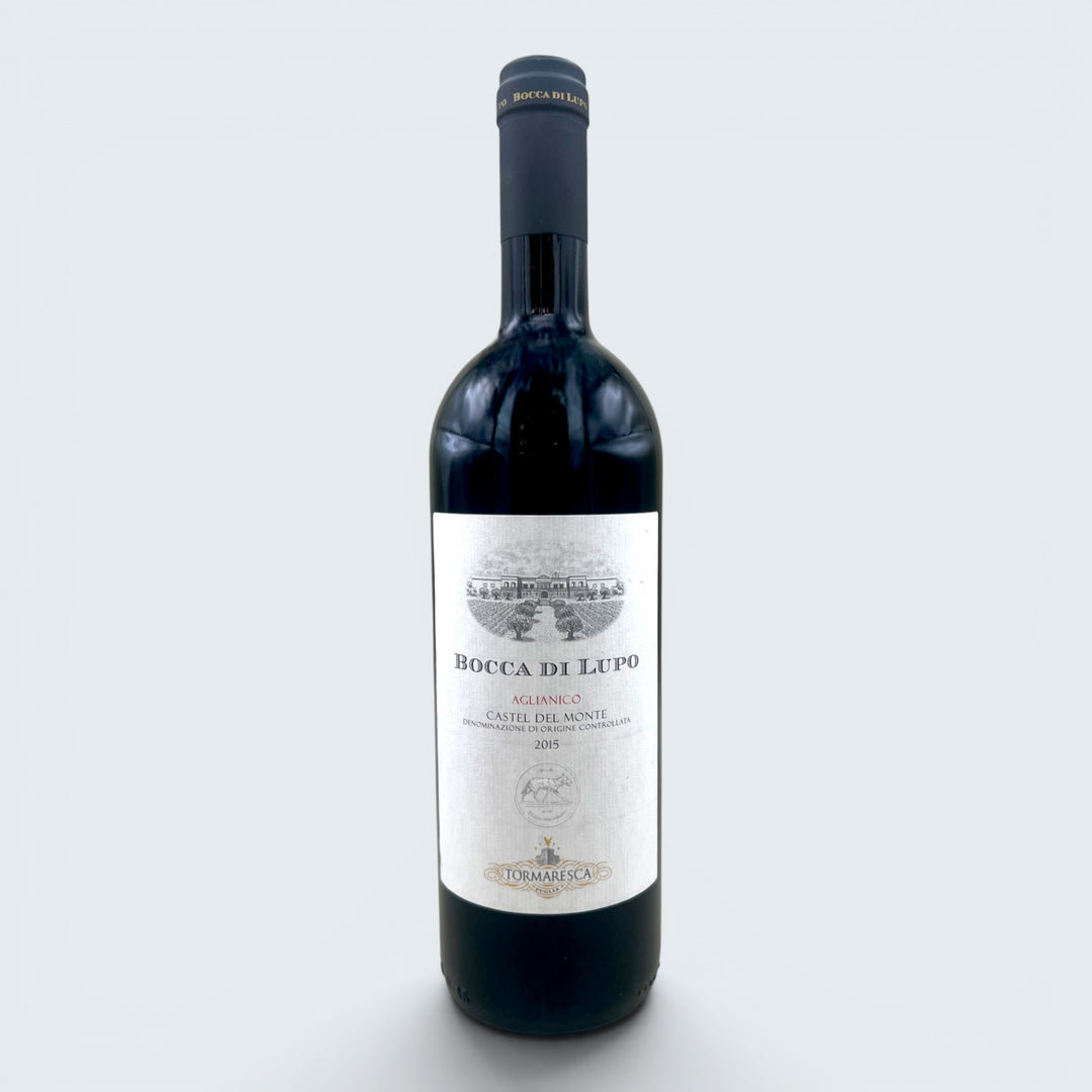 Tormaresca Bocca Di Lupo Aglianico Castel Del Monte D.O.C. 2015 (750ml)