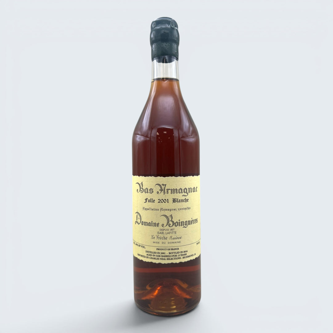 Domaine Boingneres Folle Blanche Vintage Bas Armagnac 2001 (750ml)
