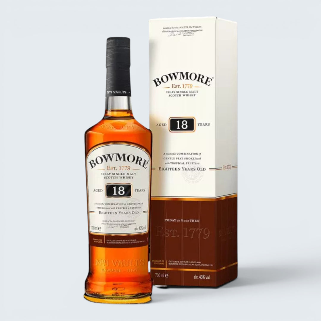 Bowmore 18 Year Single Malt Scotch Whisky (750ml)