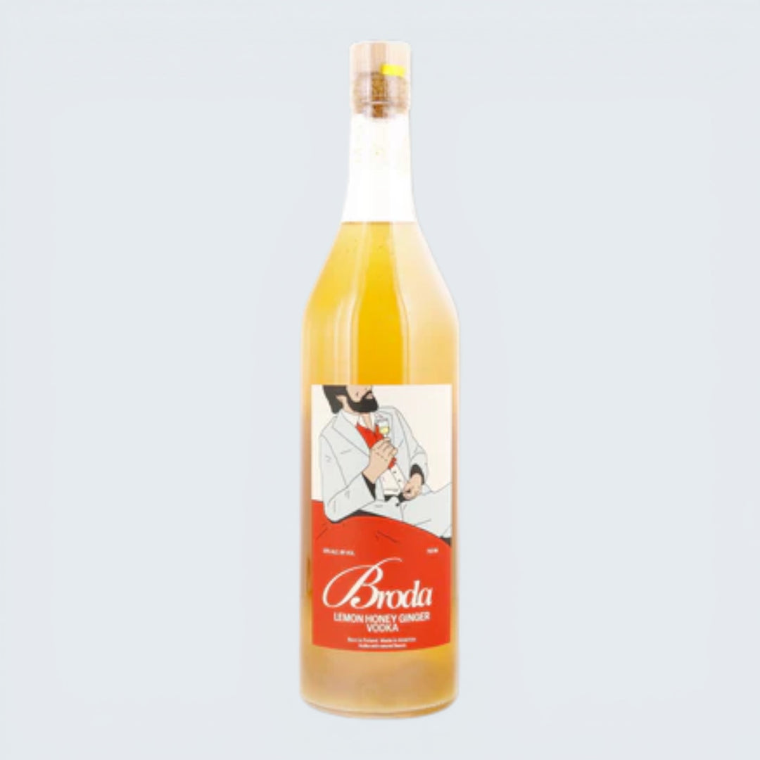 Broda Lemon Honey Ginger Vodka (750ml)