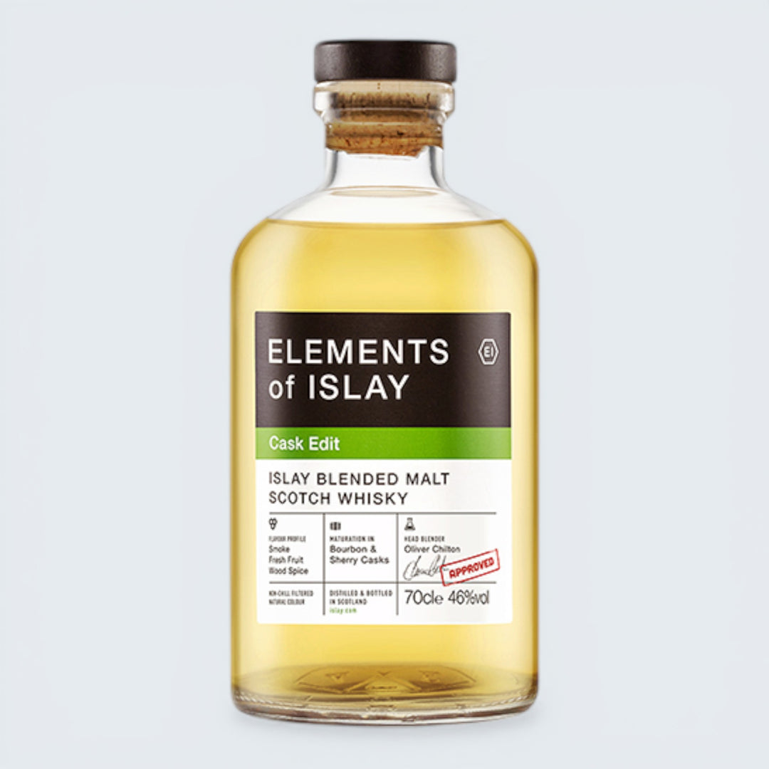 Elements of Islay Cask Edit Blended Malt Scotch Whisky (700ml)