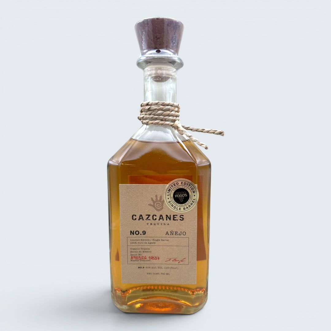 Cazcanes Tequila Anejo #9 Pogos Single Barrel (750ml)