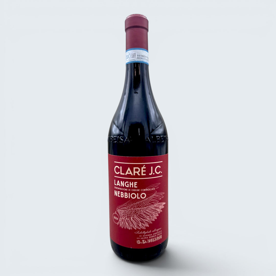 G.D. Vajra Clare J.C. Nebbiolo Langhe 2024 (750ml)
